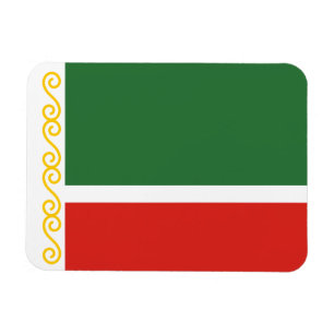 Tschetschenien-Flagge Magnet