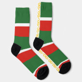 Tschetschenien-Flagge Socken (Rechts)