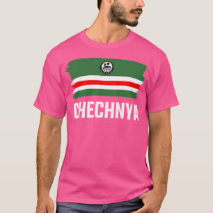 Tschetschenien Tschetschenien Tschetschenien Flag  T-Shirt