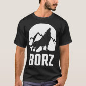 Tschetschenien Tschetschenische Republik Borz T-Shirt (Vorderseite)