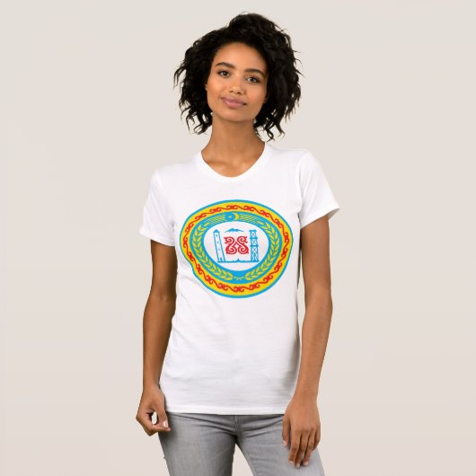 Tschetschenien-Wappen T - Shirt (Vorne ganz)