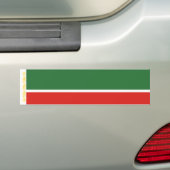 Tschetschenische Flagge Autoaufkleber (Auf Auto)