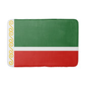 Tschetschenische Flagge Badematte (Vorderseite)