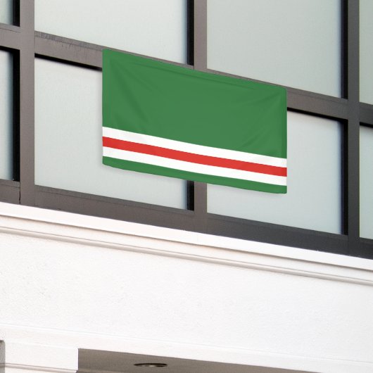 Tschetschenische Flagge Banner (Äußeres Gebäude)