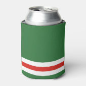Tschetschenische Flagge Dosenkühler (Kanne Vorderseite)