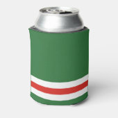 Tschetschenische Flagge Dosenkühler (Kanne Rückseite)