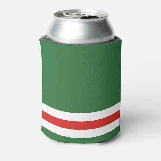 Tschetschenische Flagge Dosenkühler (Kanne Rückseite)