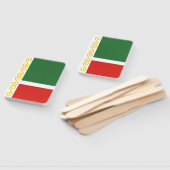 Tschetschenische Flagge Fächer (Non-assembled)