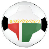 Tschetschenische Flagge Fußball (Gedreht)