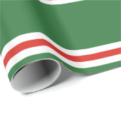 Tschetschenische Flagge Geschenkpapier (Rolleneckpunkt)