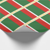 Tschetschenische Flagge Geschenkpapier (Ecke)