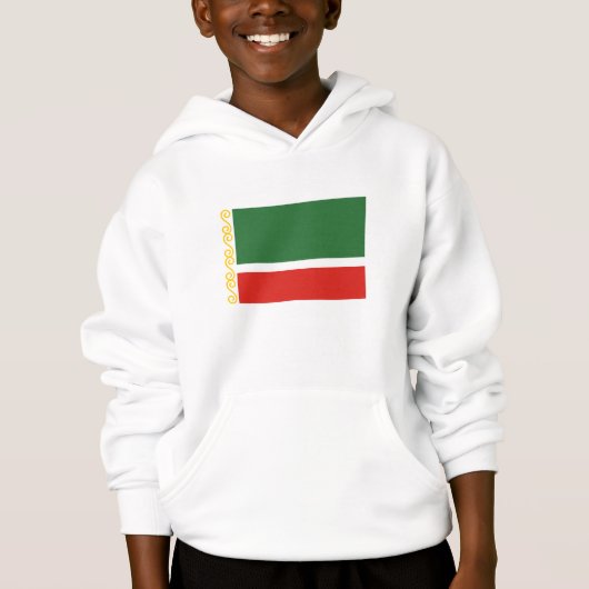 Tschetschenische Flagge Hoodie (Vorderseite)