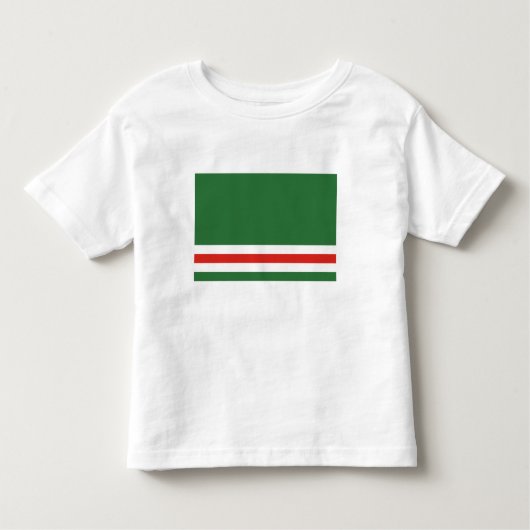 Tschetschenische Flagge Kleinkind T-shirt (Vorderseite)