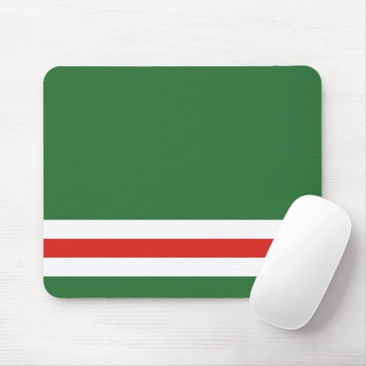 Tschetschenische Flagge Mousepad (Mit Mouse)