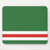 Tschetschenische Flagge Mousepad (Vorne)