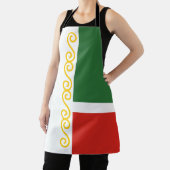 Tschetschenische Flagge Schürze (InSitu)