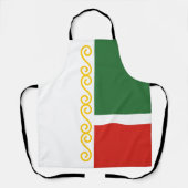 Tschetschenische Flagge Schürze (Vorderseite)