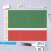 Tschetschenische Flagge Seidenpapier (Handwerk)