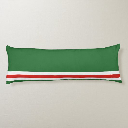 Tschetschenische Flagge Seitenschläferkissen (Rückseite)