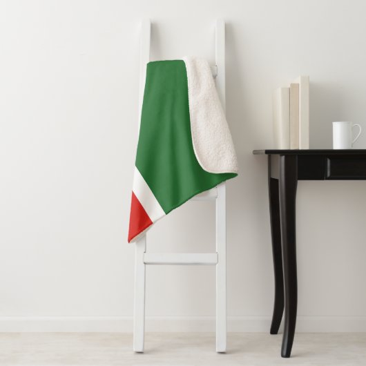 Tschetschenische Flagge Sherpadecke (Beispiel)