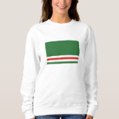 Tschetschenische Flagge Sweatshirt (Vorderseite)