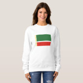 Tschetschenische Flagge Sweatshirt (Vorne ganz)