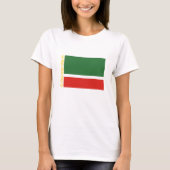 Tschetschenische Flagge T-Shirt (Vorderseite)