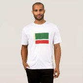 Tschetschenische Flagge T-Shirt (Vorne ganz)