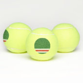 Tschetschenische Flagge Tennisbälle (Multi)