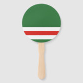 Tschetschenische Republik Ichkeria Flaggenstaat Se Fächer (Rückseite)