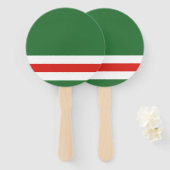 Tschetschenische Republik Ichkeria Flaggenstaat Se Fächer (Vorne und Hinten)