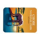 Tschobe-Nationalpark Botswana Magnet (Horizontal)