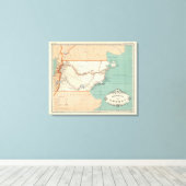 Tschubut, Argentinien Leinwanddruck (Insitu (Holzboden))