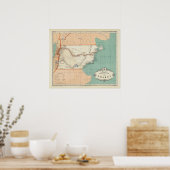 Tschubut, Argentinien Poster (Küche)