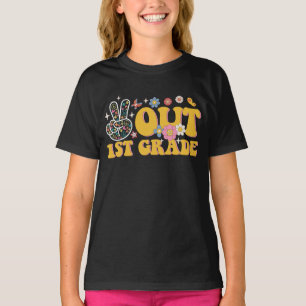 Tschüss 1. Klasse Groovy letzter Schultag T-Shirt