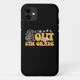 Tschüss 5. Klasse Groovy Letzter Schultag Case-Mate iPhone Hülle