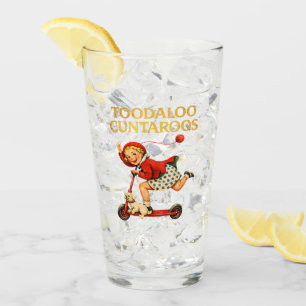 Tschüss Arschlöcher Lustiger Sarkastischer Retro-H Glas