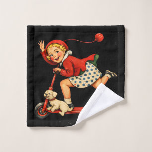 Tschüss Arschlöcher Lustiger Sarkastischer Retro-H Waschlappen
