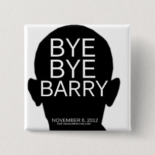 Tschüss Barry - Wahl 2012 Button