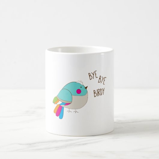 Tschüss Birdy Kaffeetasse (Mittel)