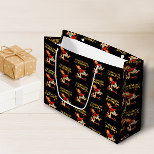 Tschüss Cuntaroos Lustiger Sarkastischer Retro-Hum Große Geschenktüte