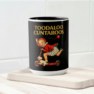 Tschüss Cuntaroos Lustiger Sarkastischer Retro-Hum Tasse