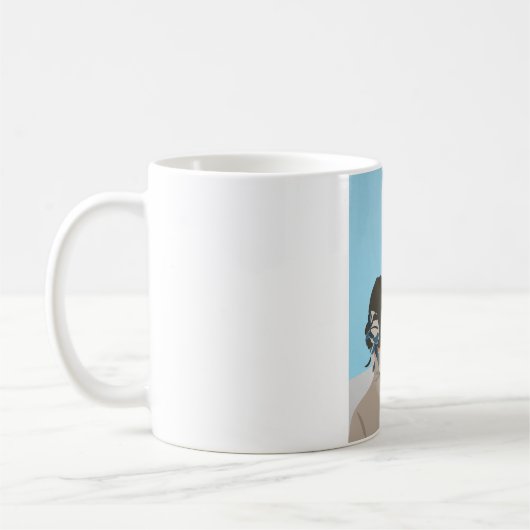 Tschüss, meine Liebe T - Shirt Kaffeetasse (Links)