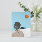 Tschüss, meine Liebe T - Shirt Postkarte (Stehend Vorderseite)