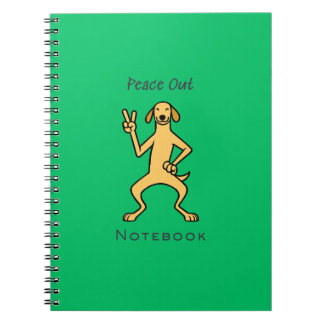 Tschüss Notizbuch Notizblock