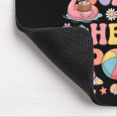 Tschüss Schule Hallo Pool Sommerferien Lustig Mousepad (Ecke)