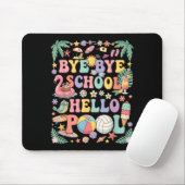 Tschüss Schule Hallo Pool Sommerferien Lustig Mousepad (Mit Mouse)
