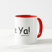 Tschüss! Tasse (VorderseiteRechts)