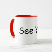 Tschüss! Tasse (Vorderseite Links)