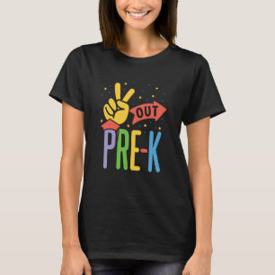 Tschüss Vorschule PK Vorschulkinder Kinder Niedlic T-Shirt